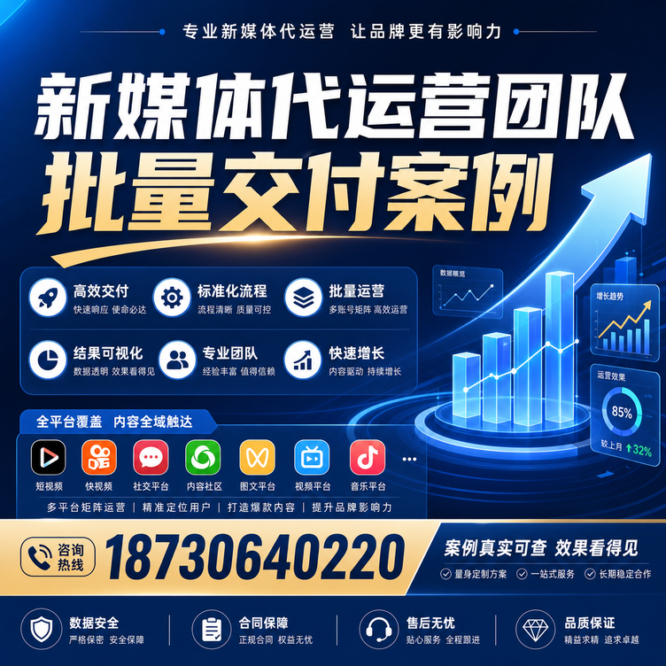 临沂代运营公司多客户账号批量高效交付案例